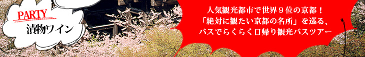 人気観光都市で世界第9位の京都！「絶対に観たい京都の名所」を巡る、バスでらくらく日帰り観光バスツアー
