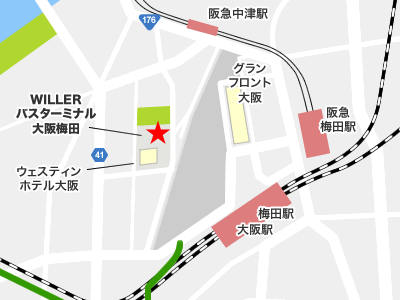 WILLERバスターミナル大阪梅田